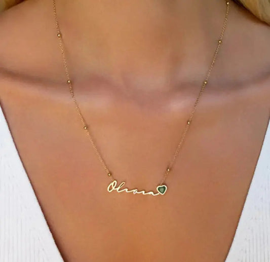 Personalized Stainless Steel Necklace For Women
